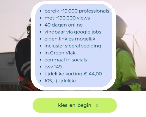 plus bereik - met knop