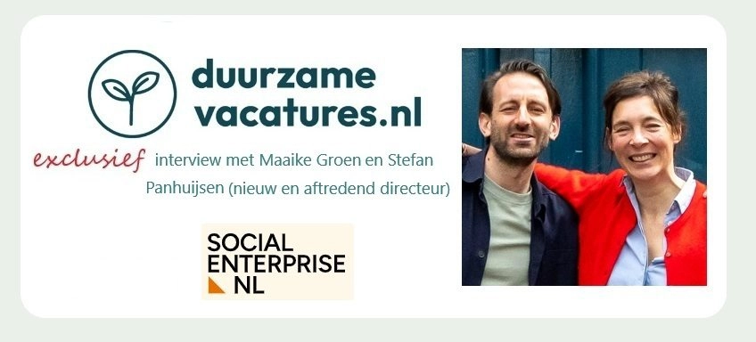 Social Enterprise NL - Maaike Groen en Stefan Panhuijsen
