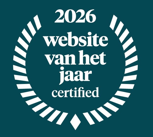 website van het jaar 2026 - gecertificeerd